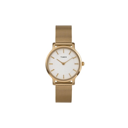 Zegarek Timex Transcend TW2Y10300 Złoty ze sklepu eobuwie.pl w kategorii Zegarki - zdjęcie 183971964