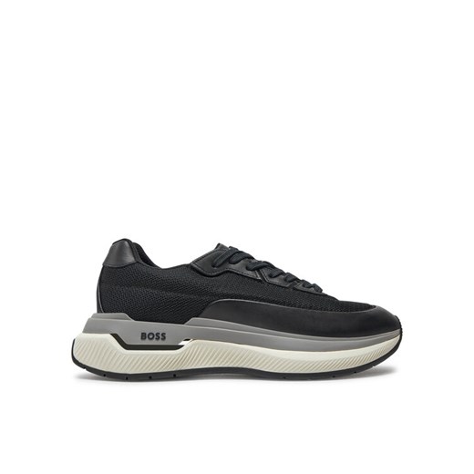 Sneakersy Boss 50529514 Czarny ze sklepu eobuwie.pl w kategorii Buty sportowe męskie - zdjęcie 183972020