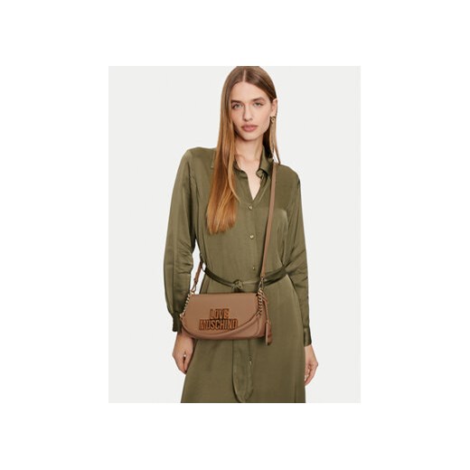 Torebka LOVE MOSCHINO JC4337PP0LKO0106 Brązowy Love Moschino 00 eobuwie.pl