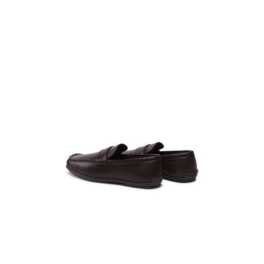Mokasyny Calvin Klein Driver High Freq Lth HM0HM00969 Brązowy Calvin Klein 42 eobuwie.pl