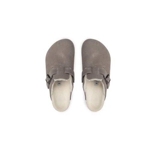 Kapcie Birkenstock Boston 1017650 Szary 42 eobuwie.pl