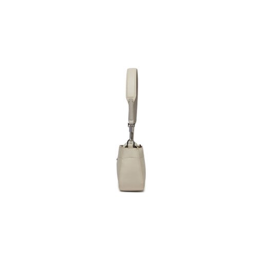 Torebka Calvin Klein Business Shoulder Bag_Saffiano K60K611680 Écru Calvin Klein 00 eobuwie.pl