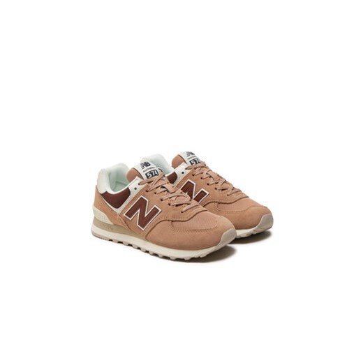 Sneakersy New Balance WL574DO2 Beżowy New Balance 36 eobuwie.pl