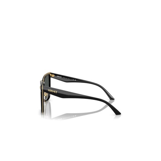 Okulary przeciwsłoneczne Versace 0VE2278D GB1/8758 Czarny Versace 00 eobuwie.pl