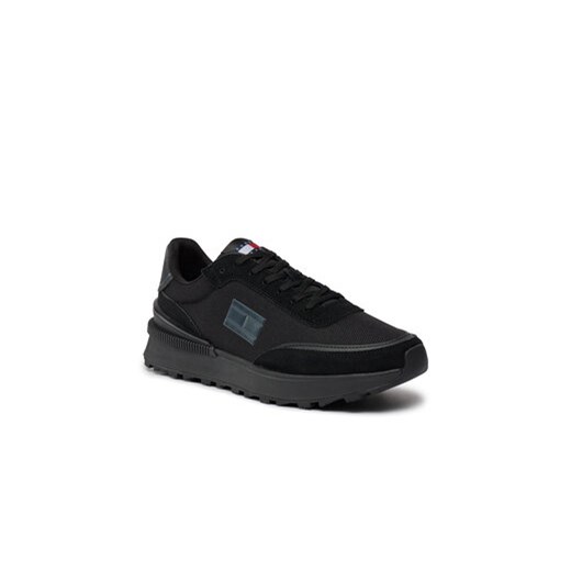 Sneakersy Tommy Jeans Tjm Technical Runner EM0EM01265 Czarny Tommy Jeans 44 eobuwie.pl