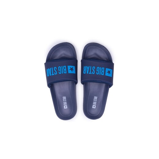 Klapki Big Star Shoes HH274A004 Granatowy 37 eobuwie.pl