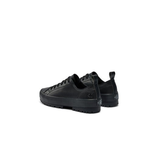 Sneakersy Calvin Klein Jeans Lugged Hybrid Laceup Mg Mtl YW0YW01504 Czarny 41 eobuwie.pl