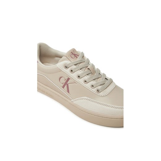 Sneakersy Calvin Klein Jeans YW0YW01585 Beżowy 36 eobuwie.pl