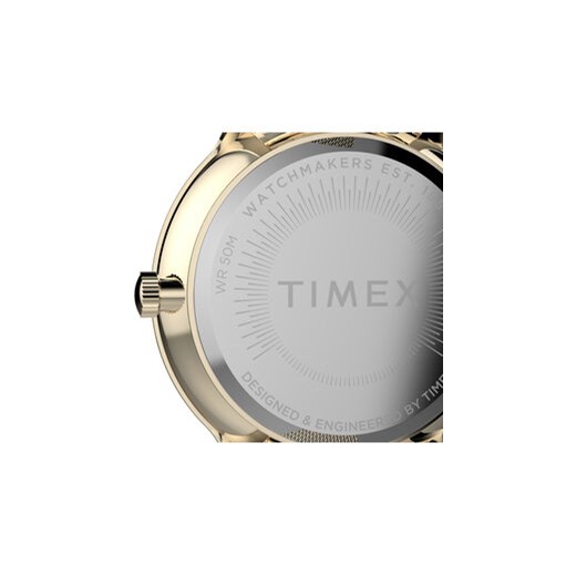 Zegarek Timex Transcend TW2W20000 Złoty 00 eobuwie.pl