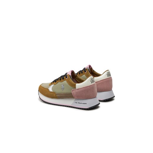 Sneakersy U.S. Polo Assn. Sacha002 SACHA002W/4ST1 Brązowy 36 eobuwie.pl