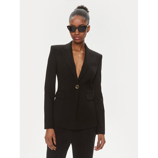Pinko Marynarka 101824 A15M Czarny Regular Fit ze sklepu MODIVO w kategorii Marynarki damskie - zdjęcie 183985130