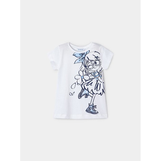 Mayoral T-Shirt 3090 Biały Regular Fit Mayoral 5Y MODIVO