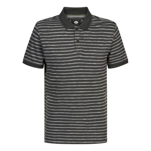Petrol Industries Polo M-1030-POL929 Czarny Regular Fit ze sklepu MODIVO w kategorii T-shirty męskie - zdjęcie 183985264