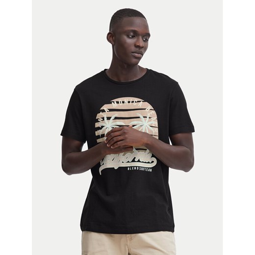 Blend T-Shirt 20716517 Czarny Regular Fit ze sklepu MODIVO w kategorii T-shirty męskie - zdjęcie 183985270