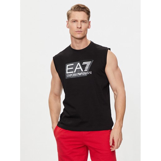 EA7 Emporio Armani T-Shirt 3DPT80 PJ02Z 1200 Czarny Regular Fit XL MODIVO