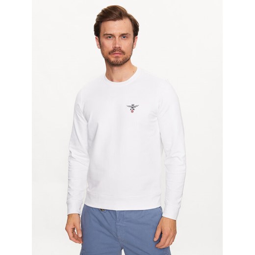 Aeronautica Militare Bluza 231FE1769F459 Biały Regular Fit Aeronautica Militare XXL MODIVO