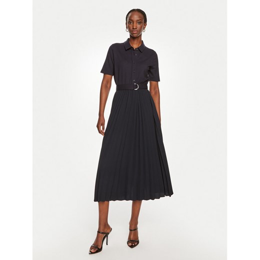 Tommy Hilfiger Sukienka koszulowa WW0WW43007 Granatowy Regular Fit ze sklepu MODIVO w kategorii Sukienki - zdjęcie 183985392