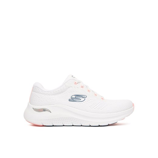 Skechers Sneakersy Arch Fit 2.0-Big League 150051/WPKB Biały ze sklepu MODIVO w kategorii Buty sportowe damskie - zdjęcie 183985394