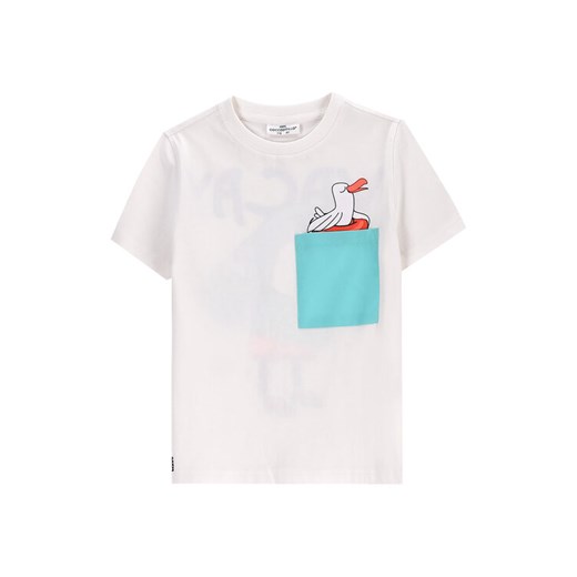 Coccodrillo T-Shirt WC5143201HBK Écru Regular Fit ze sklepu MODIVO w kategorii T-shirty chłopięce - zdjęcie 183985423