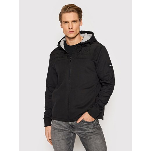 Calvin Klein Bluza Technical K10K108049 Czarny Regular Fit Calvin Klein XXL MODIVO