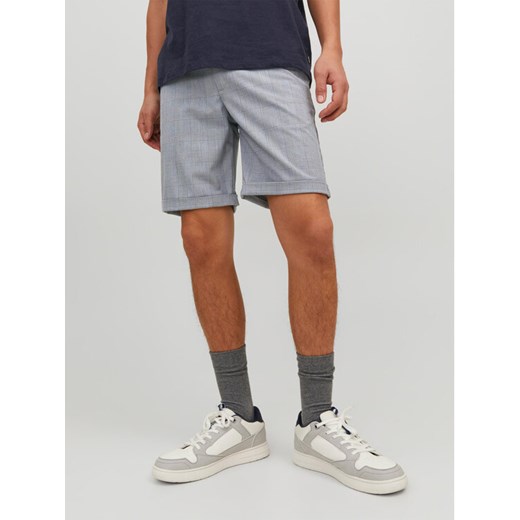 Jack&Jones Szorty materiałowe Connor 12186937 Niebieski Regular Fit ze sklepu MODIVO w kategorii Spodenki męskie - zdjęcie 183985471