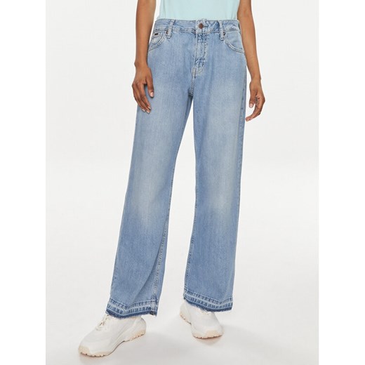 Pepe Jeans Jeansy PL204694 Niebieski Loose Fit ze sklepu MODIVO w kategorii Jeansy damskie - zdjęcie 183985500