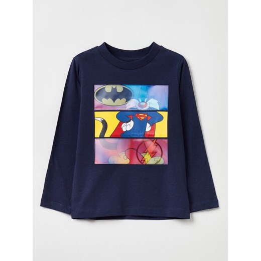 OVS Bluzka 1820653 Granatowy Regular Fit ze sklepu MODIVO w kategorii T-shirty chłopięce - zdjęcie 183985502