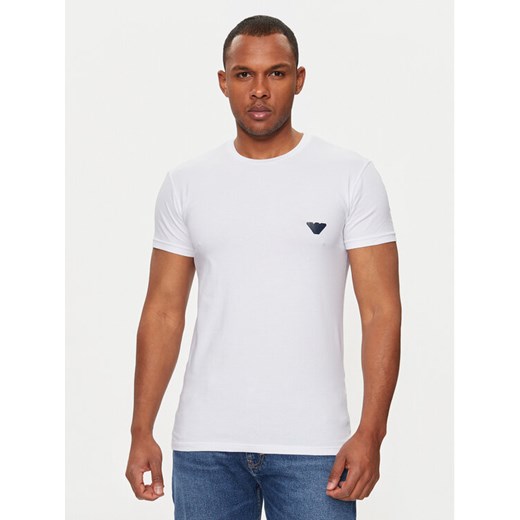 Emporio Armani Underwear T-Shirt 111035 4R512 00010 Biały Slim Fit XL MODIVO