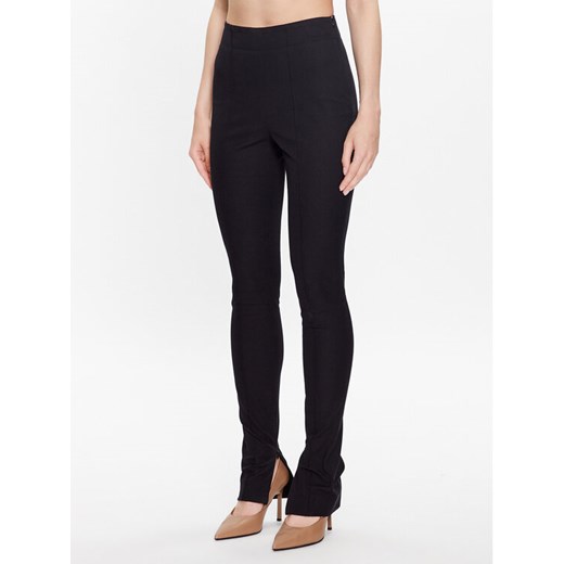 Calvin Klein Spodnie materiałowe K20K205859 Czarny Skinny Fit ze sklepu MODIVO w kategorii Spodnie damskie - zdjęcie 183985602
