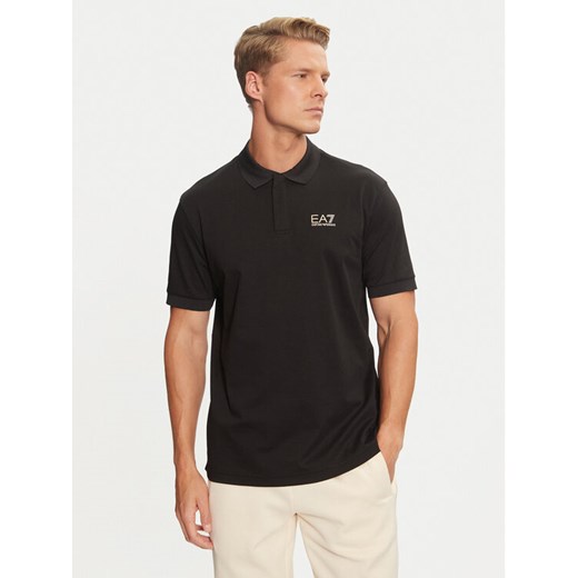 EA7 Emporio Armani Polo 6DPF09 PJOLZ 0200 Czarny Regular Fit S MODIVO