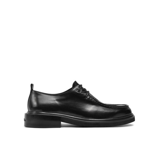 Calvin Klein Półbuty HM0HM01538 Czarny ze sklepu MODIVO w kategorii Buty eleganckie męskie - zdjęcie 183985693