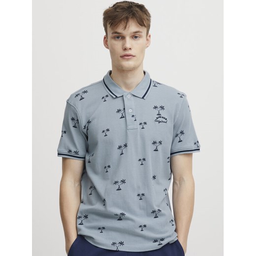 Blend Polo 20715468 Niebieski Regular Fit ze sklepu MODIVO w kategorii T-shirty męskie - zdjęcie 183985702