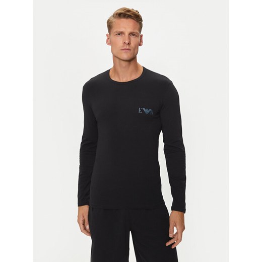 Emporio Armani Underwear Longsleeve 111023 4F715 00020 Czarny Slim Fit L MODIVO