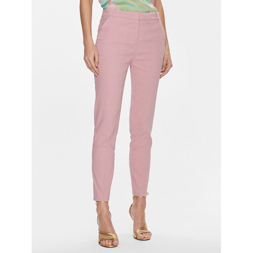 Pinko Spodnie materiałowe Bello 100155 A0IM Różowy Slim Fit Pinko 38 MODIVO