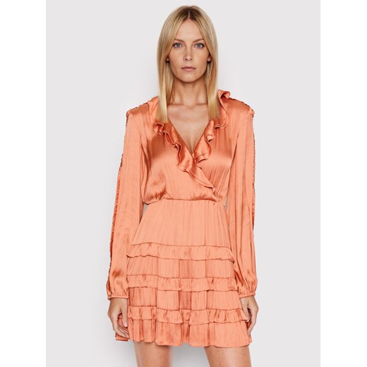 Pinko Sukienka codzienna Ardea 1G173P Y7UW Różowy Regular Fit ze sklepu MODIVO w kategorii Sukienki - zdjęcie 183985933