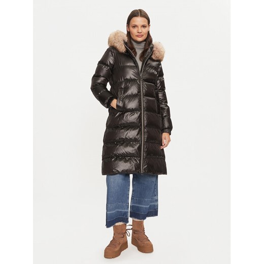 Geox Kurtka zimowa Backsie W4628H T2843 F9000 Czarny Regular Fit ze sklepu MODIVO w kategorii Kurtki damskie - zdjęcie 183985944