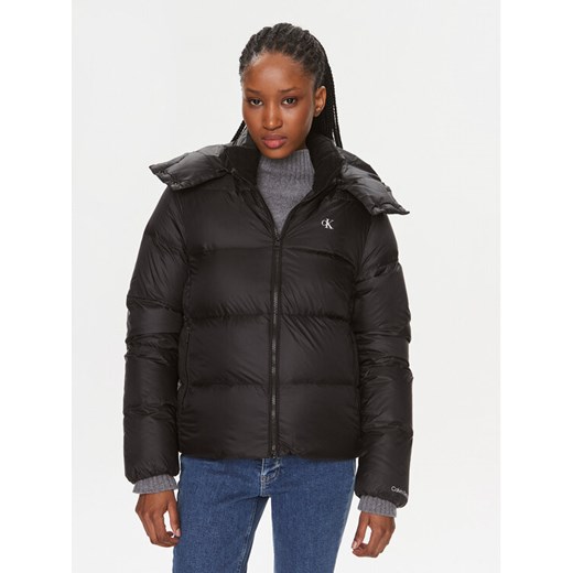Calvin Klein Jeans Kurtka puchowa Archetype J20J221646 Czarny Regular Fit ze sklepu MODIVO w kategorii Kurtki damskie - zdjęcie 183985983