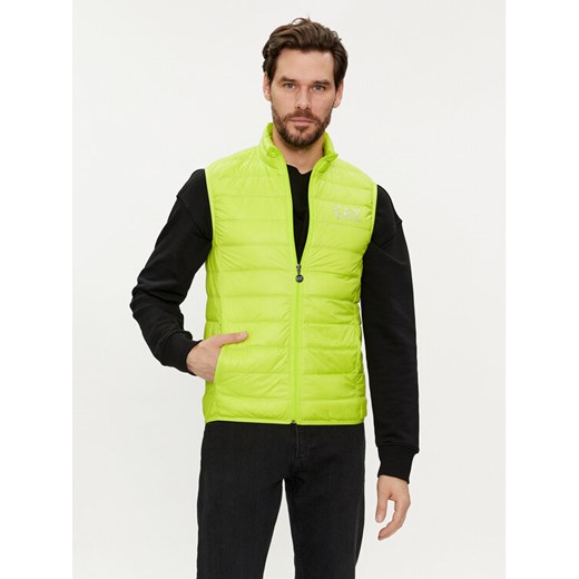 EA7 Emporio Armani Kamizelka 8NPQ01 PN29Z 1873 Zielony Regular Fit ze sklepu MODIVO w kategorii Kamizelki męskie - zdjęcie 183986010