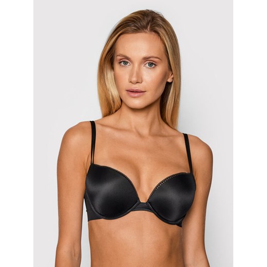 Calvin Klein Underwear Biustonosz push-up Liquid Touch 000QF4083E Czarny ze sklepu MODIVO w kategorii Biustonosze - zdjęcie 183986030