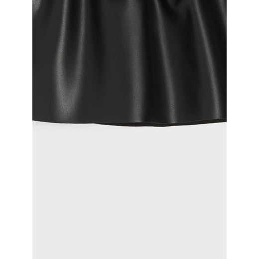Sinsay - Spódniczka z imitacji skóry - czarny Sinsay 92 (1 Sinsay