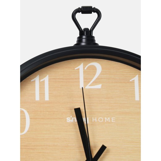 Sinsay - Okrągły zegar ścienny - czarny Sinsay One Size Sinsay