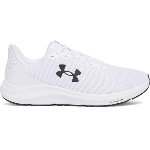 Męskie buty do biegania Under Armour UA Charged Pursuit 4 - białe ze sklepu Sportstylestory.com w kategorii Buty sportowe męskie - zdjęcie 183993910