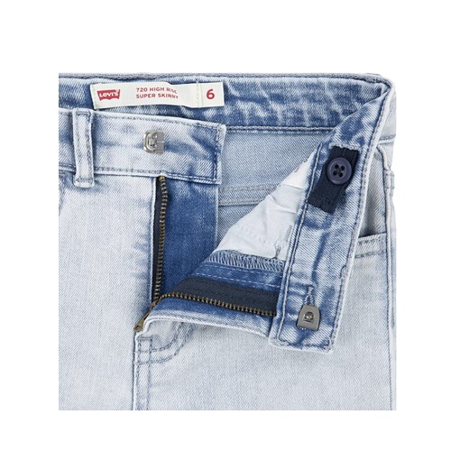 Levi&apos;s Kids Dżinsy - Skinny fit - w kolorze błękitnym 128 wyprzedaż Limango Polska