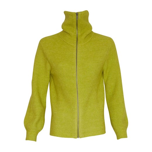 MOSS COPENHAGEN Kardigan &quot;Ellice&quot; w kolorze zielonym ze sklepu Limango Polska w kategorii Swetry damskie - zdjęcie 183994311
