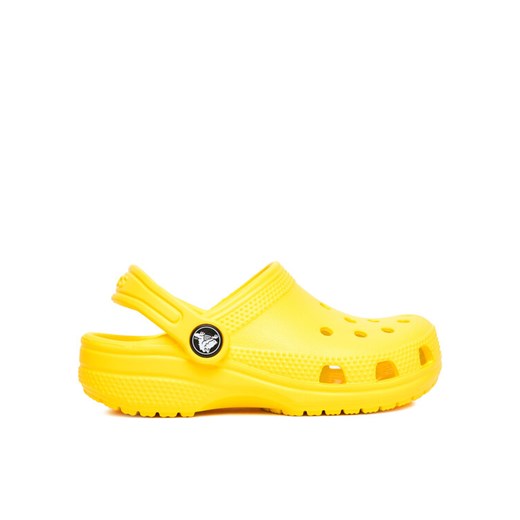 Klapki Crocs Classic Clog K 206991 Żółty ze sklepu eobuwie.pl w kategorii Klapki dziecięce - zdjęcie 183995221