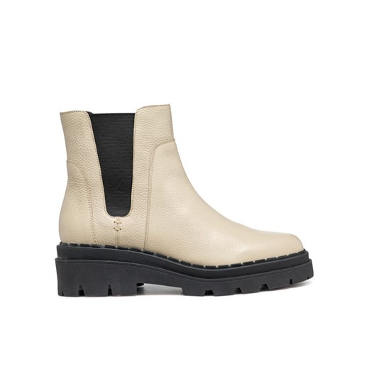 Geox Sztyblety D Felleny D46XEC 046NH C6182 Écru ze sklepu MODIVO w kategorii Botki - zdjęcie 183995833