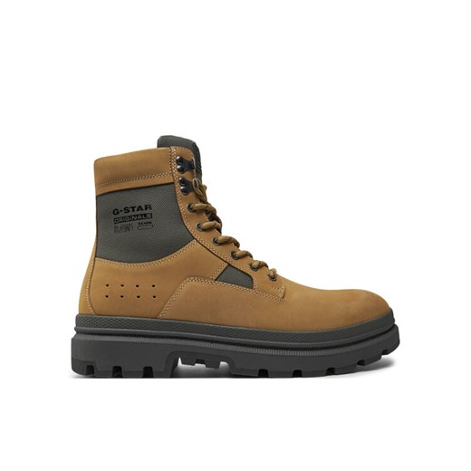 G-Star Raw Trzewiki Arron Lace Mid M D25773 Beżowy ze sklepu MODIVO w kategorii Buty zimowe męskie - zdjęcie 183995863