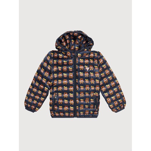 Guess Kurtka przejściowa H1YT03 WB310 Granatowy Regular Fit ze sklepu MODIVO w kategorii Kurtki chłopięce - zdjęcie 183995864