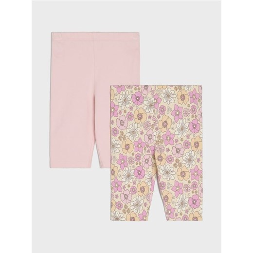 Sinsay - Legginsy 2 pack - kremowy ze sklepu Sinsay w kategorii Legginsy niemowlęce - zdjęcie 183998141
