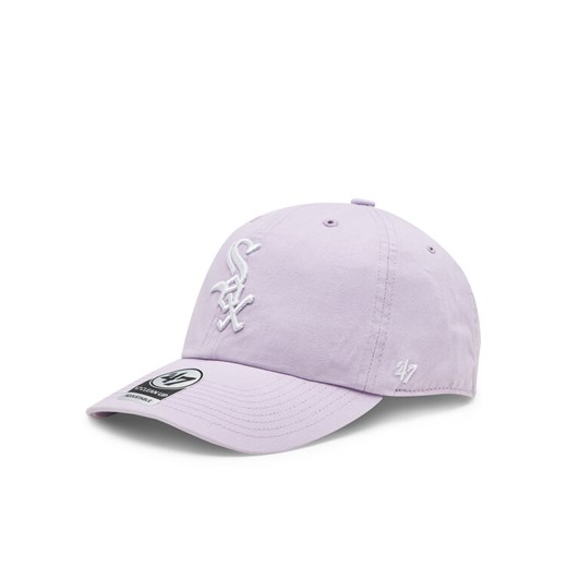 Czapka z daszkiem 47 Brand Mlb Chicago White Sox ’47 Clean Up W/No Loop Label B-NLRGW06GWS-YX Fioletowy ze sklepu eobuwie.pl w kategorii Czapki z daszkiem męskie - zdjęcie 183998401